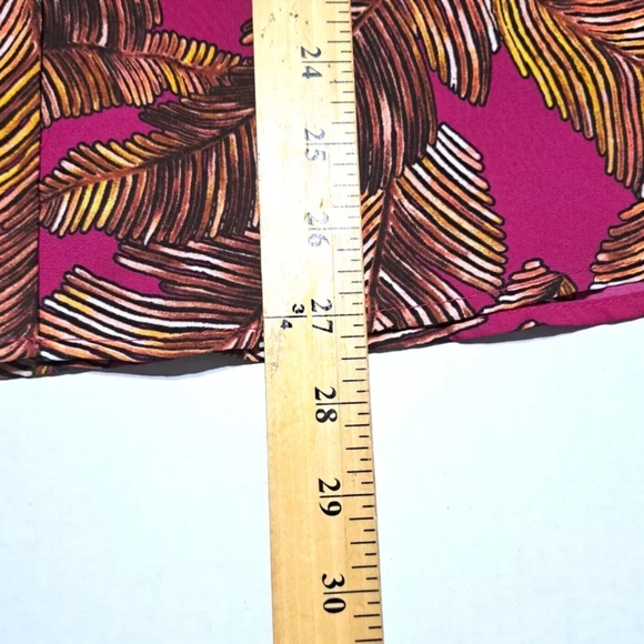 worthington tops large crossover art pattern collared neck formal top - Picture 13 of 13